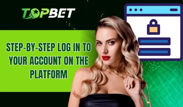 Step-by-step log in to your account on the platform